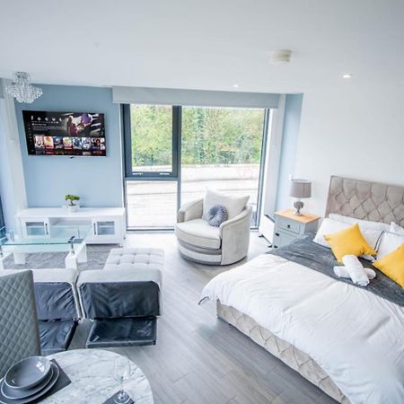 Excellent Studio Balcony Apartment In Sheffield Zewnętrze zdjęcie