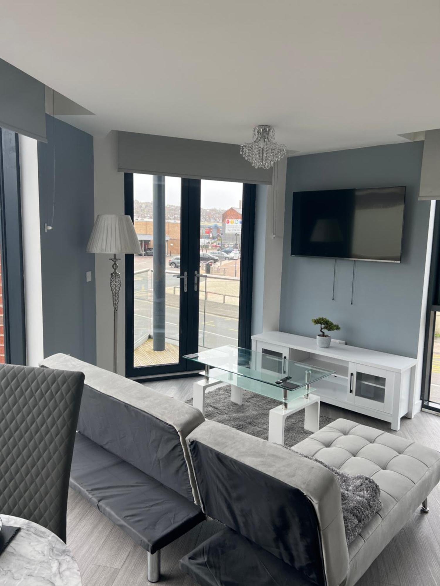Excellent Studio Balcony Apartment In Sheffield Zewnętrze zdjęcie