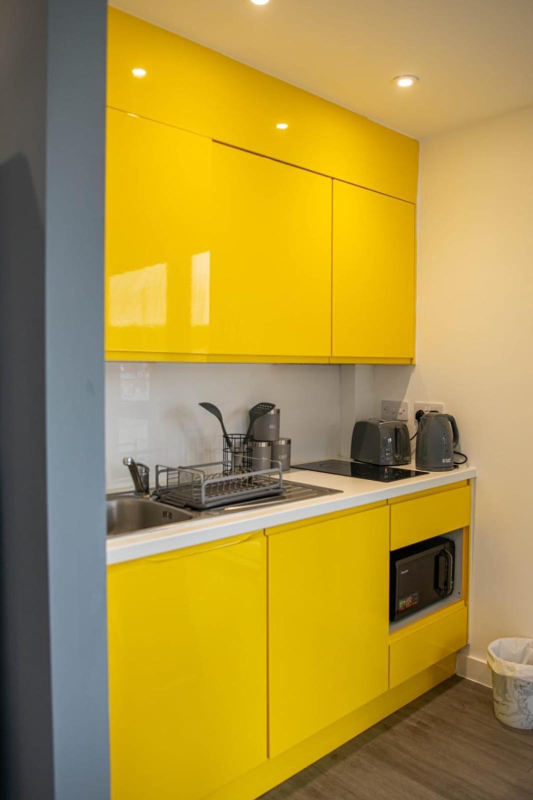 Excellent Studio Balcony Apartment In Sheffield Zewnętrze zdjęcie